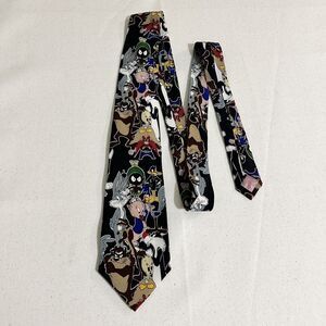 Balancine Looney Tunes 100% silk neck tie